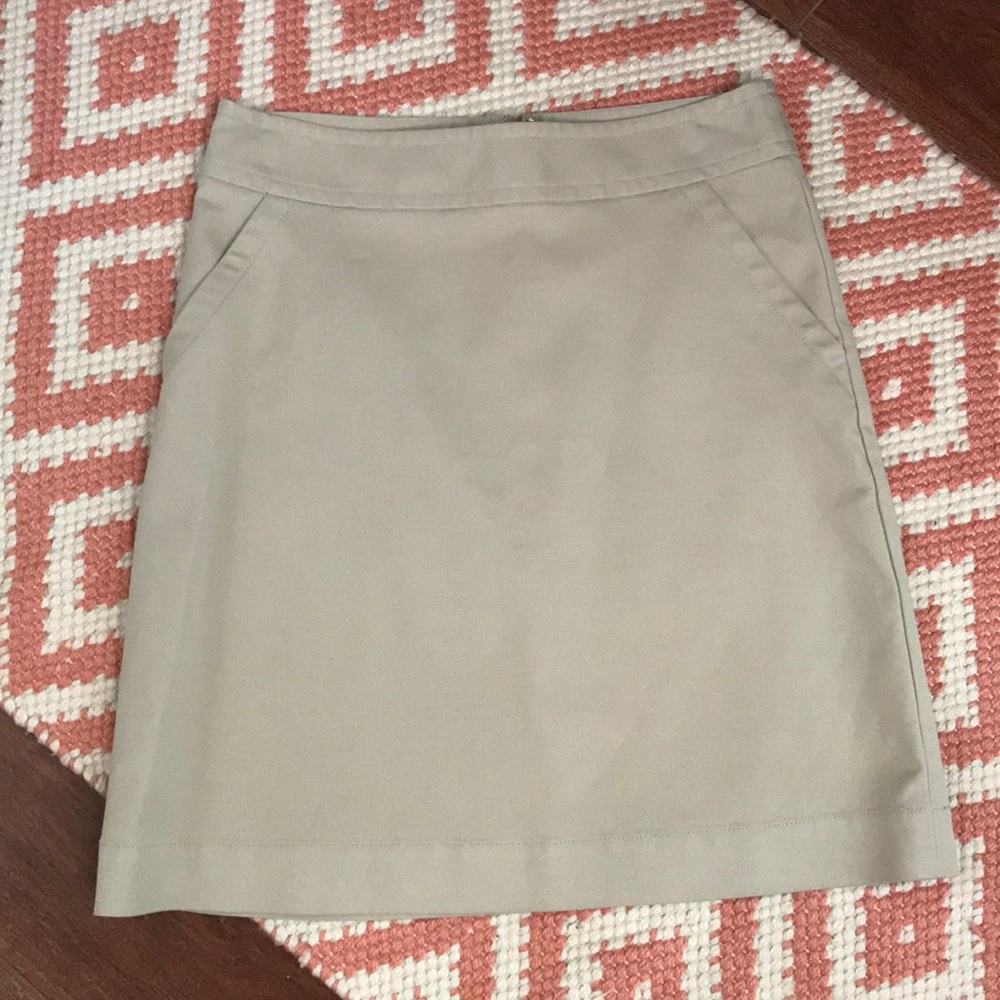 Banana Republic Khaki Skirt - Picture 2 of 5